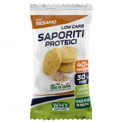 why nature Why Nature LOW CARB SAPORITI PROTEICI Sesamo 30 g
