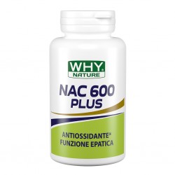 why nature Why Nature NAC 600 PLUS 60 cpr Integratore a base di N-acetilcisteina