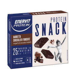 enervit Enervit Protein SNACK Astuccio da 8 barrette proteiche da 27g Cioccolato Fondente
